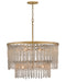 Fredrick Ramond - FR41498BNG-LA - LED Chandelier - Rubina - Burnished Gold