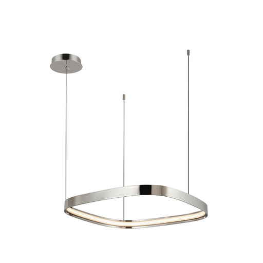 Yukon LED Pendant Polished Nickel