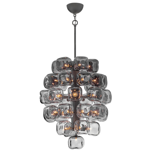 Fredrick Ramond - FR46856BGR - LED Chandelier - Perriand - Brushed Graphite