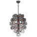Fredrick Ramond - FR46856BGR - LED Chandelier - Perriand - Brushed Graphite