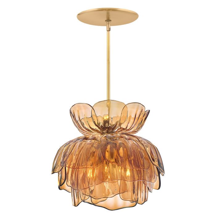 Fredrick Ramond - FR46895UB-AM - LED Chandelier - Fantine - Unlacquered Brass