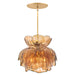 Fredrick Ramond - FR46895UB-AM - LED Chandelier - Fantine - Unlacquered Brass