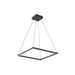 Kuzco Lighting - PD88124-BK-UNV-010 - LED Pendant - Piazza - Black