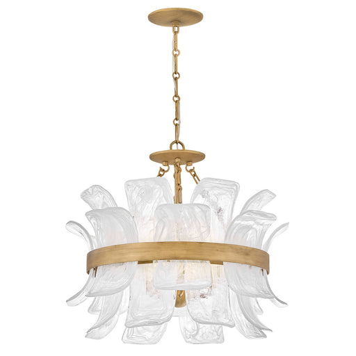 Fredrick Ramond - FR46911BNG - LED Chandelier - Fleur - Burnished Gold