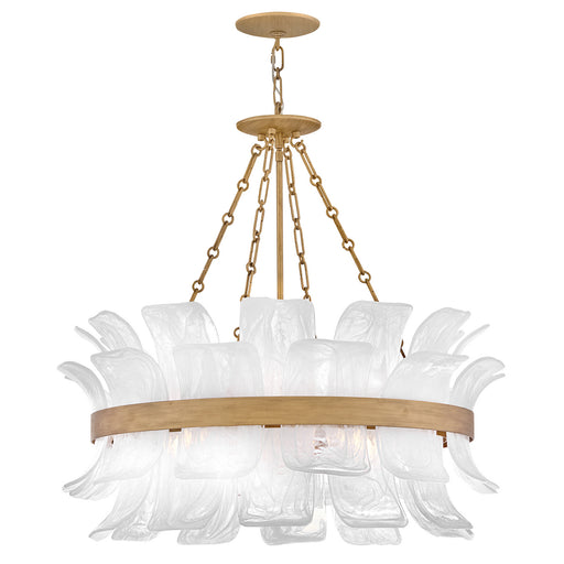 Fredrick Ramond - FR46914BNG - LED Chandelier - Fleur - Burnished Gold