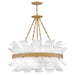 Fredrick Ramond - FR46914BNG - LED Chandelier - Fleur - Burnished Gold