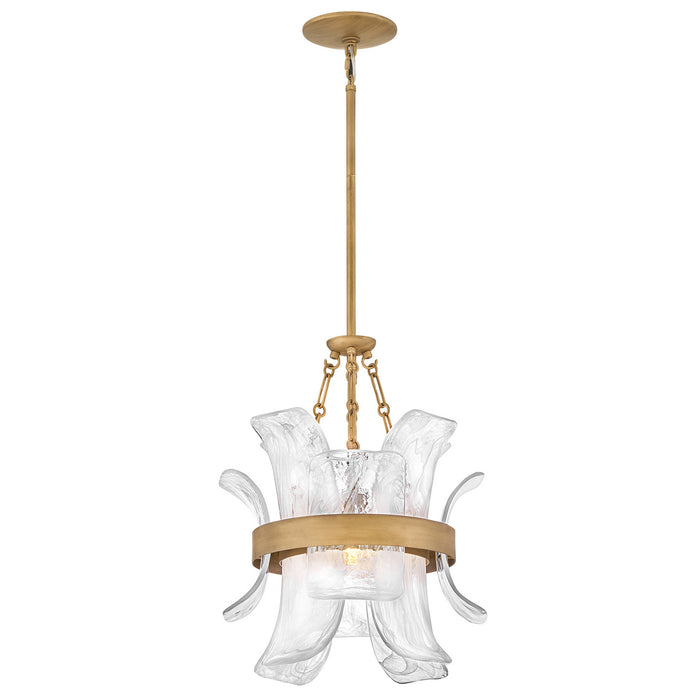 Fredrick Ramond - FR46917BNG - LED Pendant - Fleur - Burnished Gold