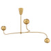 Fredrick Ramond - FR46963UB-LL - LED Chandelier - Anthos - Unlacquered Brass