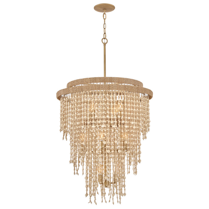 Fredrick Ramond - FR47004BNG - LED Chandelier - Freya - Burnished Gold