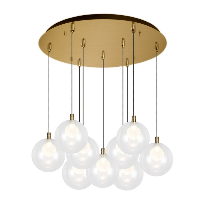 Kuzco Lighting - MP3106BG-09 - LED Pendant - Bolla - Brushed Gold