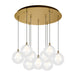 Kuzco Lighting - MP3106BG-09 - LED Pendant - Bolla - Brushed Gold
