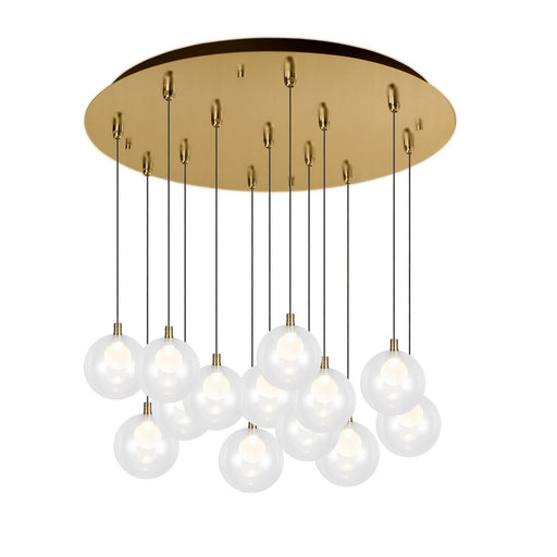 Bolla LED Pendant Brushed Gold