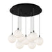 Kuzco Lighting - MP3106BKOP-09 - LED Pendant - Bolla - Black/Opal Glass