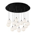 Kuzco Lighting - MP3106BKOP-13 - LED Pendant - Bolla - Black/Opal Glass