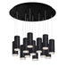Kuzco Lighting - MP401431BK-13 - LED Pendant - Cameo - Black