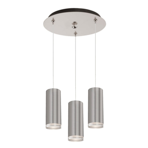 Cameo LED Pendant Brushed Nickel
