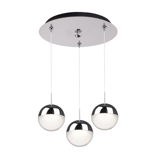 Pluto LED Pendant Chrome