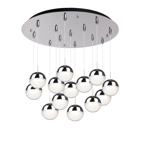 Pluto LED Pendant Chrome