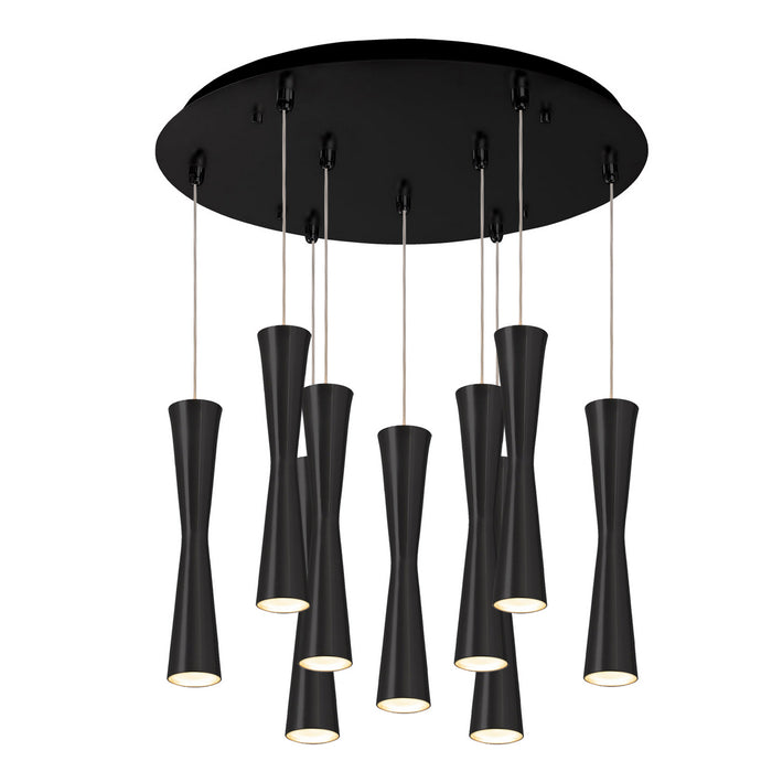 Kuzco Lighting - MP42502BK-09 - LED Pendant - Robson - Black
