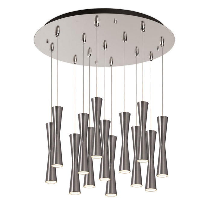Kuzco Lighting - MP42502BN-13 - LED Pendant - Robson - Brushed Nickel