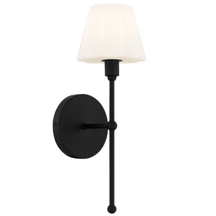 Quoizel - IRE8705MBK - One Light Wall Sconce - Irena - Matte Black
