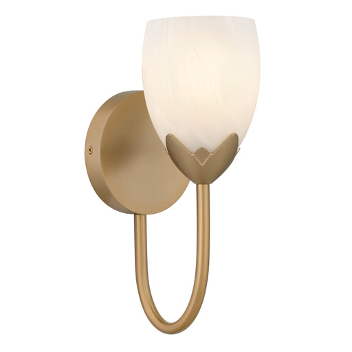 Jacobs One Light Wall Sconce Bronze Gold