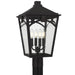 Quoizel - JAX9010WT - Four Light Outdoor Post Lantern - Jaxon - Western Bronze