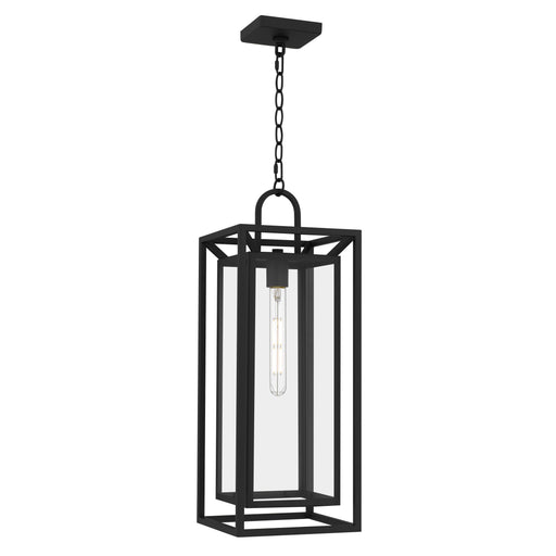 Jayce One Light Outdoor Hanging Lantern Matte Black