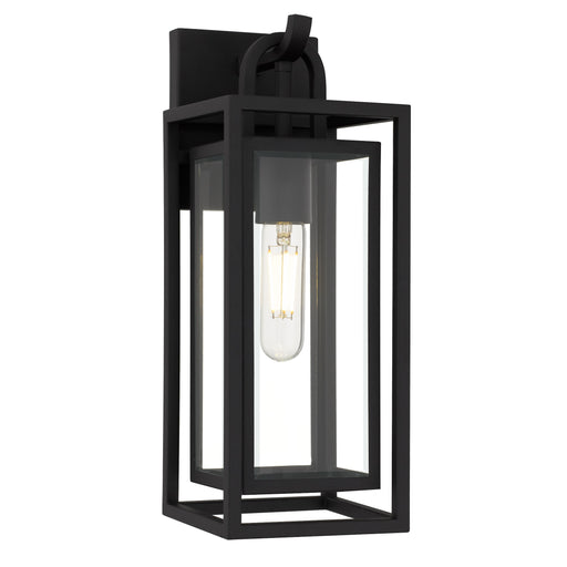 Jayce One Light Outdoor Wall Lantern Matte Black