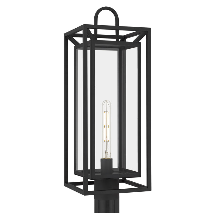 Quoizel - JAY9009MBK - One Light Outdoor Post Lantern - Jayce - Matte Black