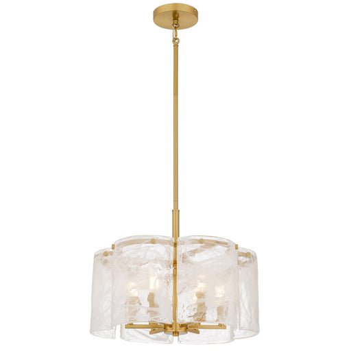 Quoizel - MAI2818BRG - Six Light Pendant - Maisie - Brushed Gold