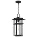 Quoizel - MORG1910EK - One Light Outdoor Hanging Lantern - Morgan - Earth Black