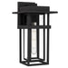 Quoizel - MORG8408EK - One Light Outdoor Wall Lantern - Morgan - Earth Black