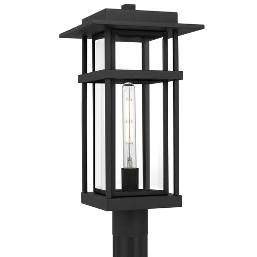 Morgan One Light Outdoor Hanging Lantern Earth Black
