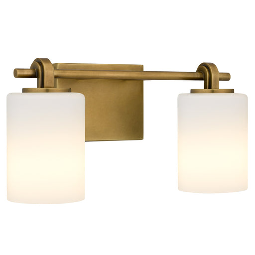 Morris Two Light Vanity Weathered Brass