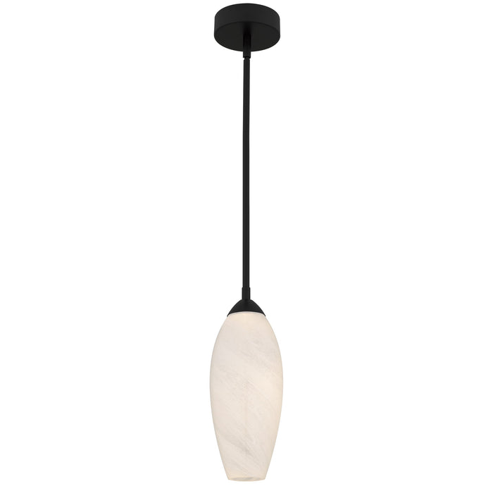 Quoizel - PCBUR1505MBK - LED Mini Pendant - Burnett - Matte Black