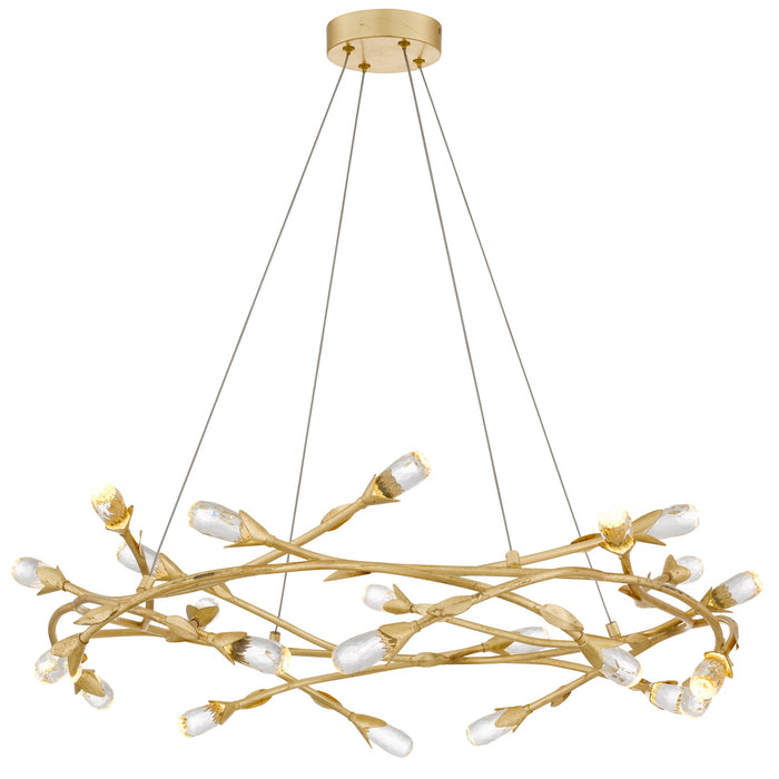 Quoizel - PCCOR2832GFL - LED Pendant - Cora - Gold Leaf