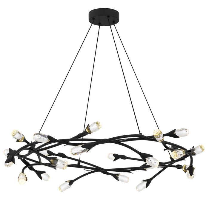 Quoizel - PCCOR2832MBK - LED Pendant - Cora - Matte Black