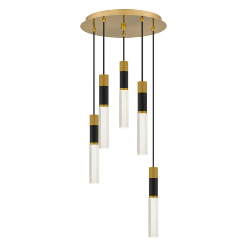 Davies LED Pendant Brushed Gold