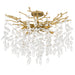 Quoizel - PCISO1726BRG - LED Semi-Flush Mount - Isobel - Brushed Gold