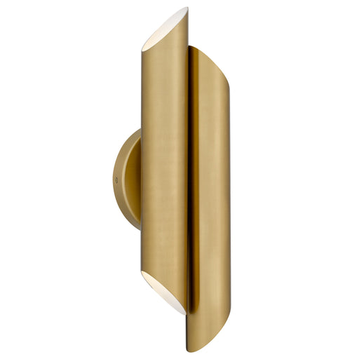 Manelis LED Wall Sconce Brushed Gold