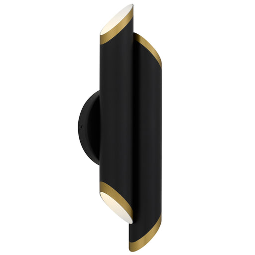 Manelis LED Wall Sconce Matte Black