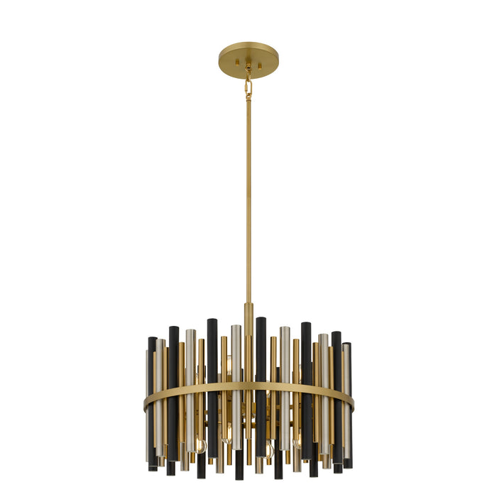 Quoizel - RICH2822BRG - Eight Light Pendant - Richards - Brushed Gold