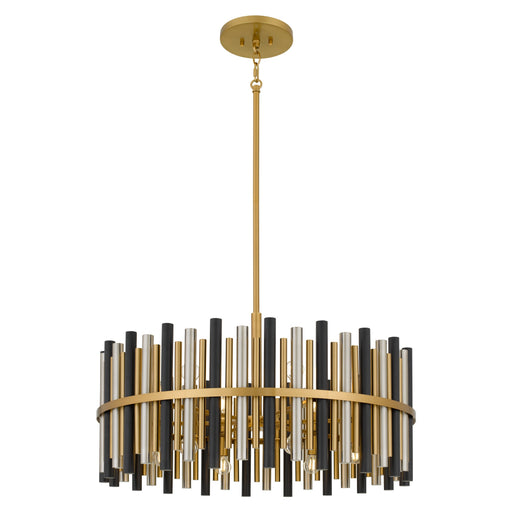 Richards 12 Light Pendant Brushed Gold