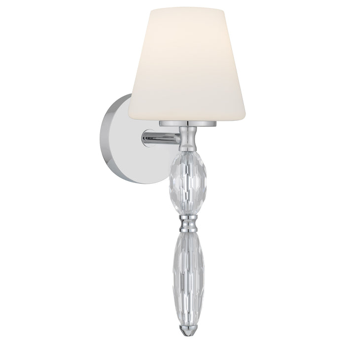 Quoizel - STON8706C - One Light Wall Sconce - Stone - Polished Chrome