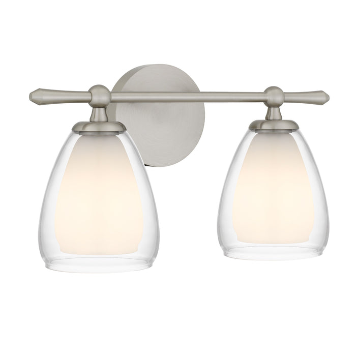 Quoizel - VIV8616BN - Two Light Vanity - Vivienne - Brushed Nickel
