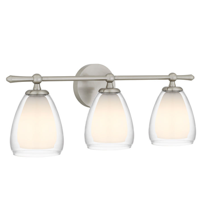 Quoizel - VIV8624BN - Three Light Vanity - Vivienne - Brushed Nickel