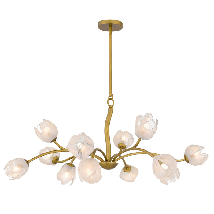 Quoizel - WALK5040PVB - 12 Light Chandelier - Walker - Vintage Brass