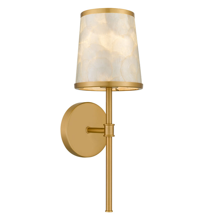 Quoizel - WIND8706BRG - One Light Wall Sconce - Windley - Brushed Gold