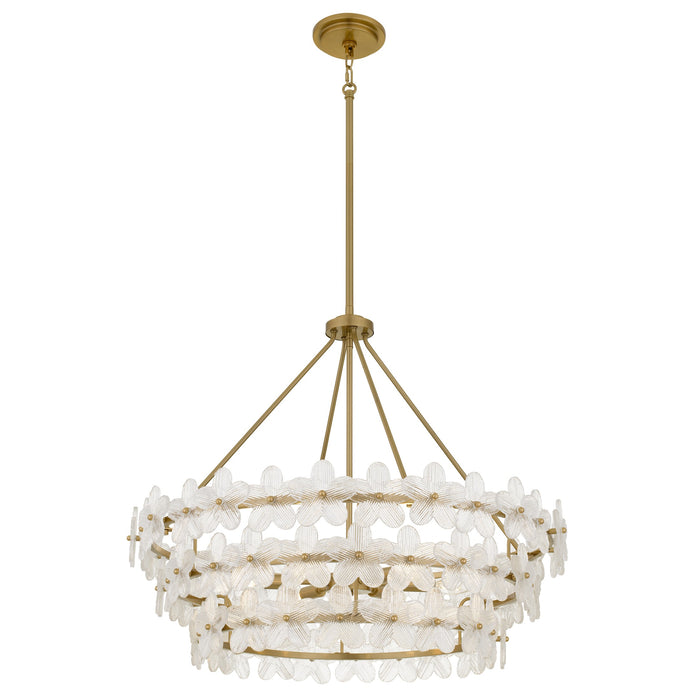Quoizel - WRIG2830BRG - Six Light Pendant - Wright - Brushed Gold